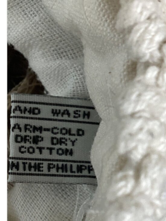 Wallaroo Open Top Floppy Wide Brim Sun Hat‎ Off White 268A